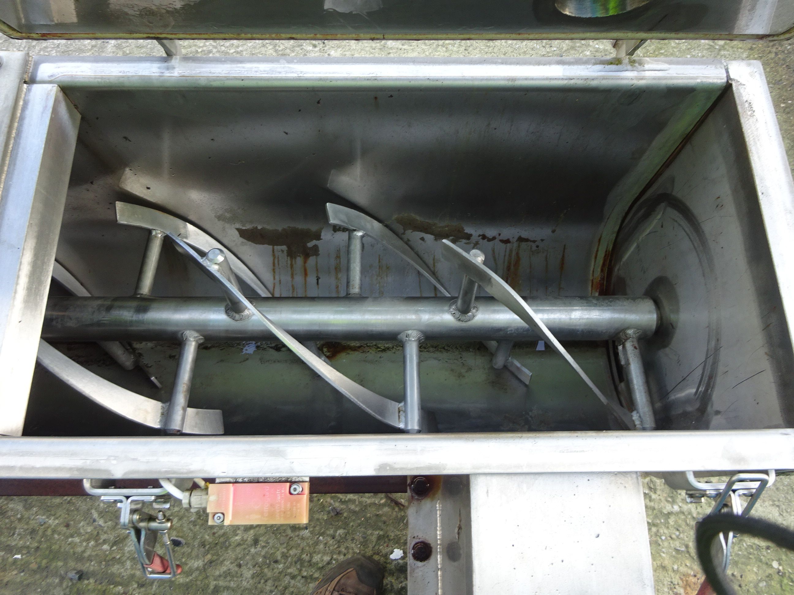  Stainless Steel Other  Mixer-Ribbon & Paddle 0.05 m3 (1.77 ft3) For Sale - IPP# 706112