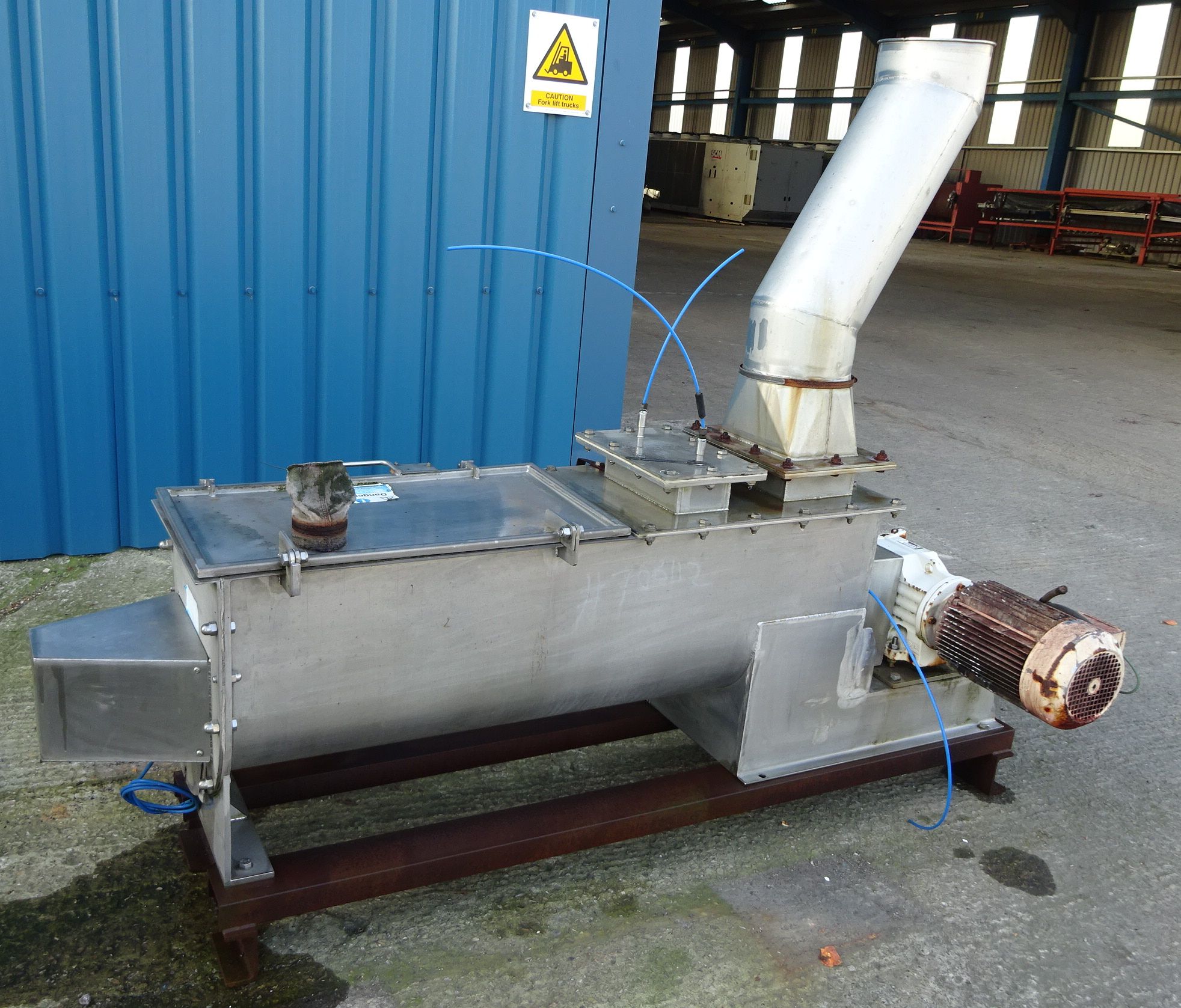  Stainless Steel Other  Mixer-Ribbon & Paddle 0.05 m3 (1.77 ft3) For Sale - IPP# 706112