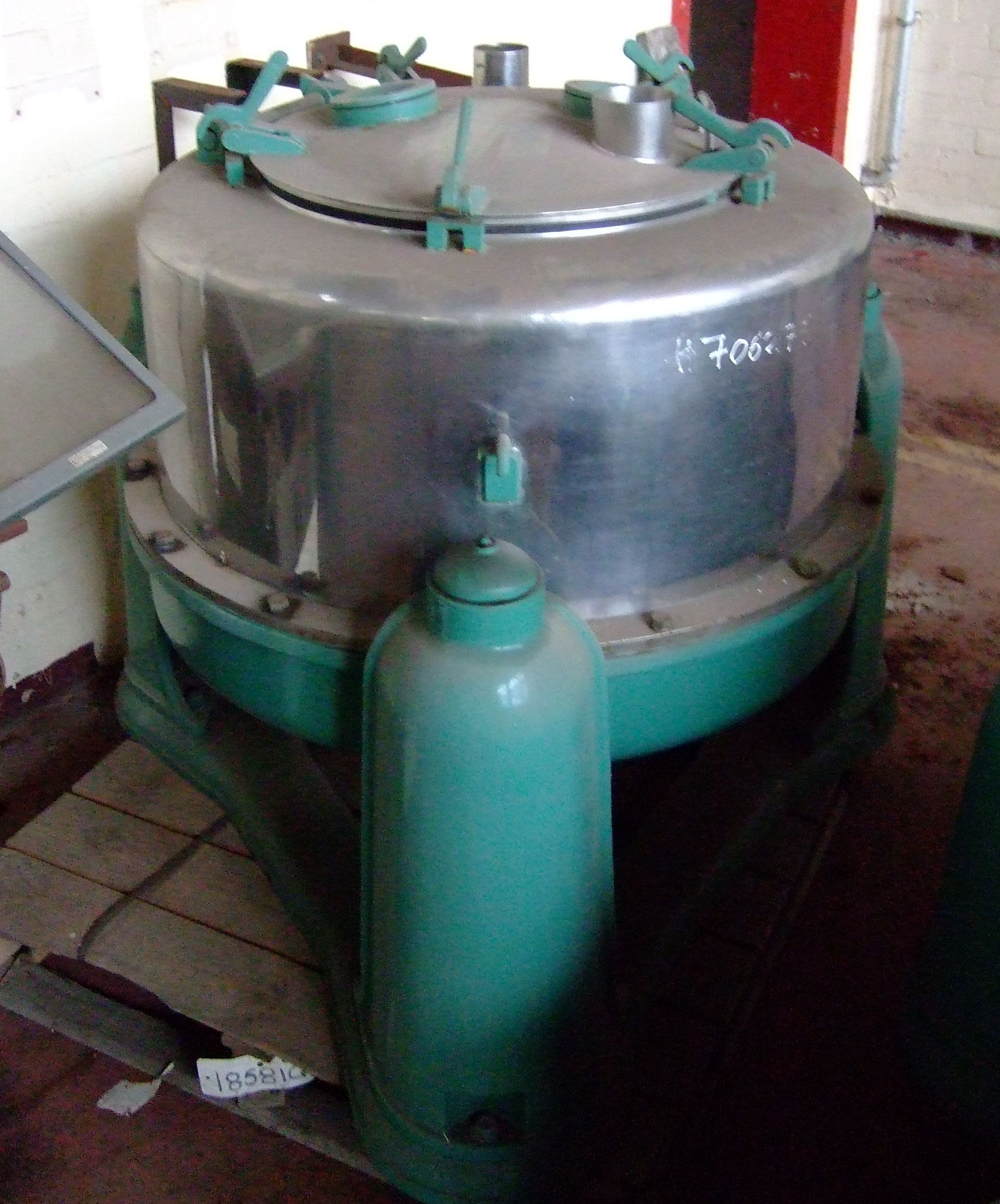 Stainless Steel 316 Ferrum J8P-S Manual Discharge-Top Centrifuge-Basket - IPP# 706275