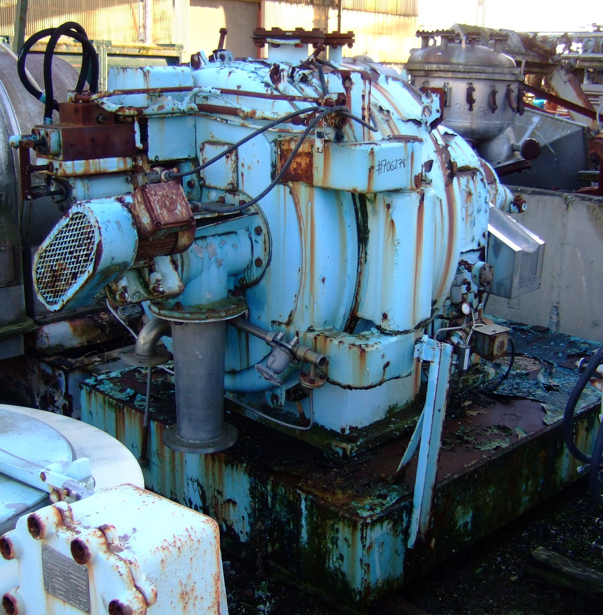   Centrifuge-Peeler 1,050 mm (41.3 in) Stainless Steel Austenitic For Sale - IPP# 706278