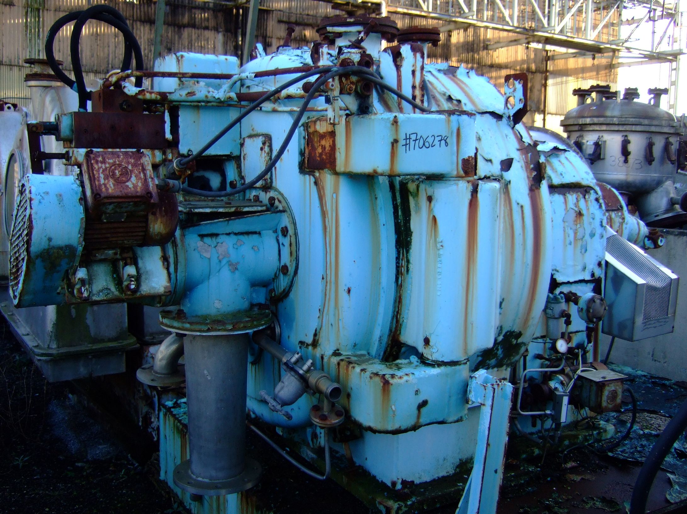   Centrifuge-Peeler 1,050 mm (41.3 in) Stainless Steel Austenitic For Sale - IPP# 706278