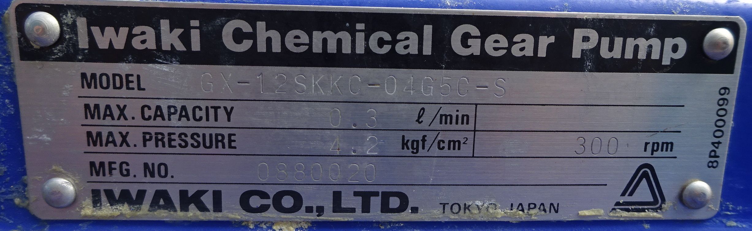  Rotary Pump  Stainless Steel 304 For Sale - IPP# 706283