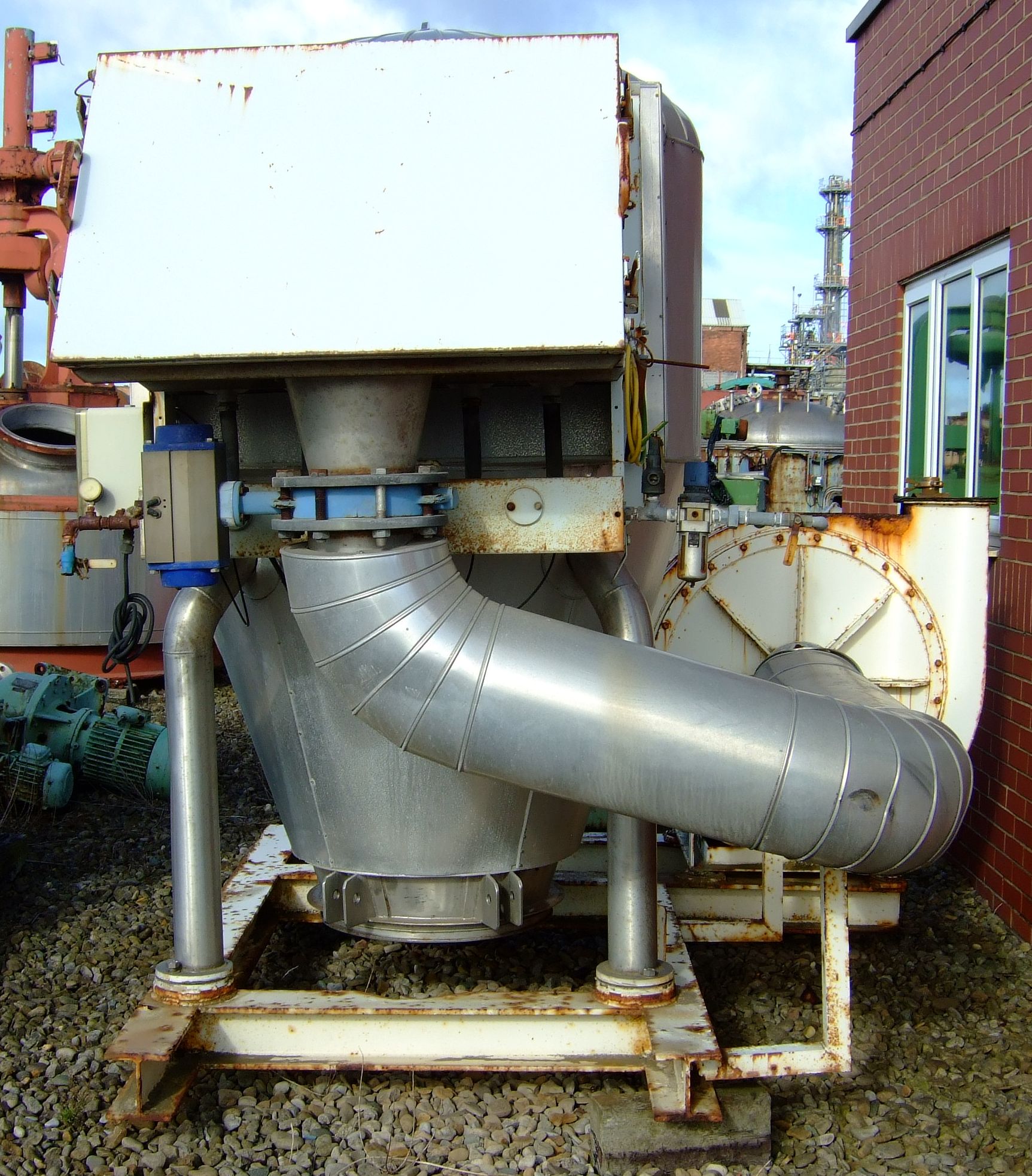  Stainless Steel 304 Bag House Dust Collector 1,300 mm (51.2 in) For Sale - IPP# 706285