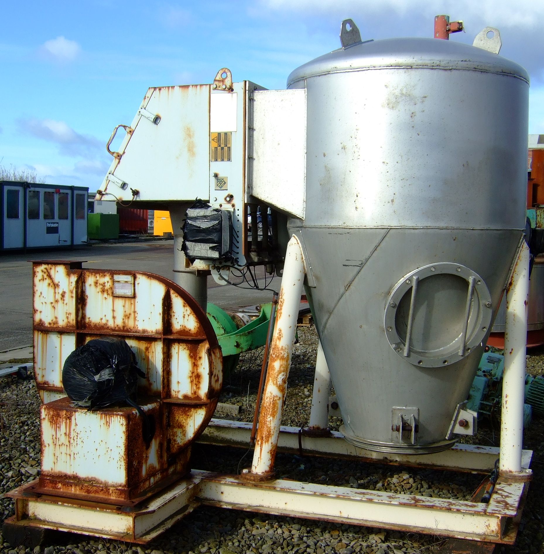  Stainless Steel 304 Bag House Dust Collector 1,300 mm (51.2 in) For Sale - IPP# 706289