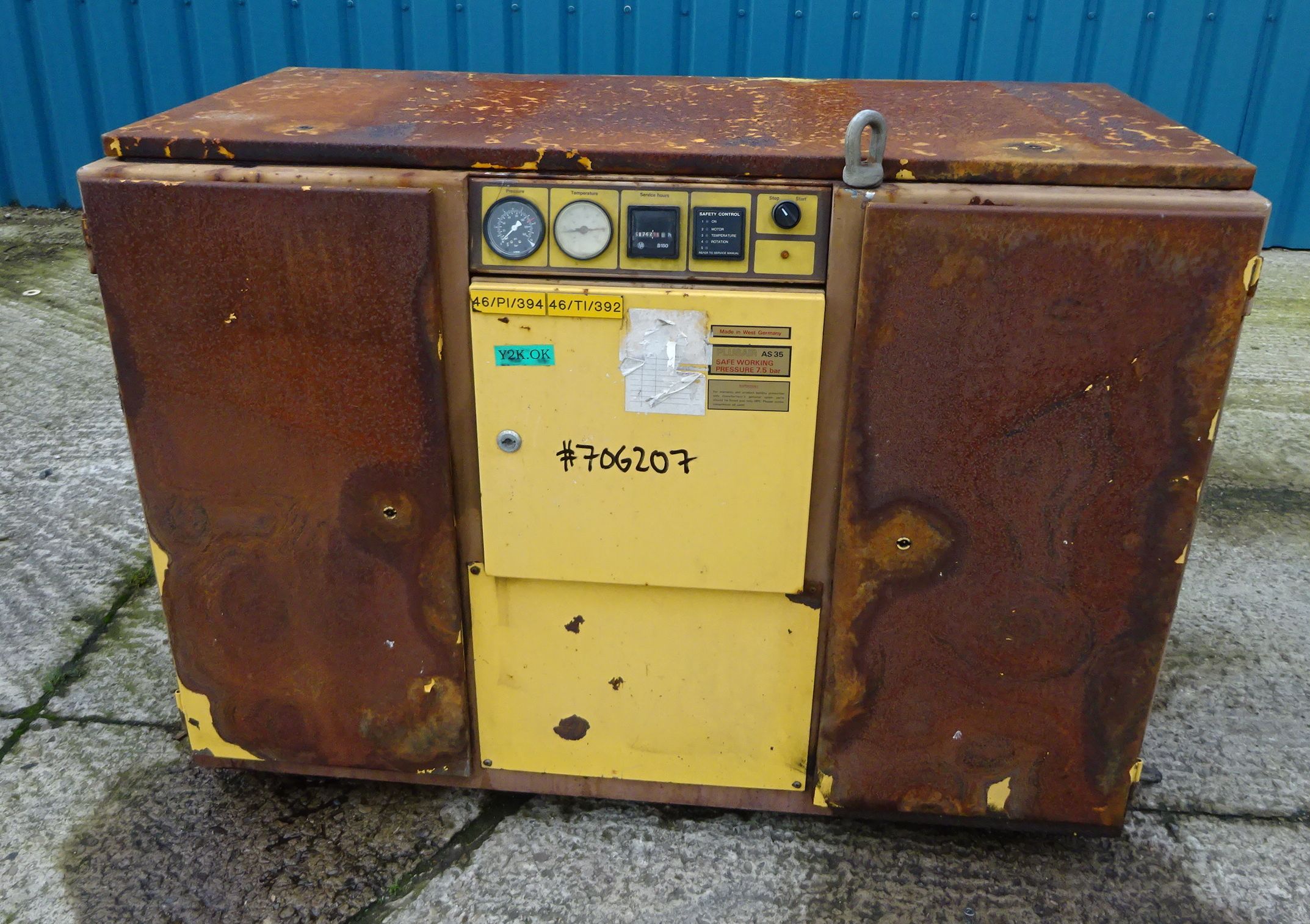  Rotary Compressor 208.2 m3/h (122.5 CFM)  For Sale - IPP# 706207