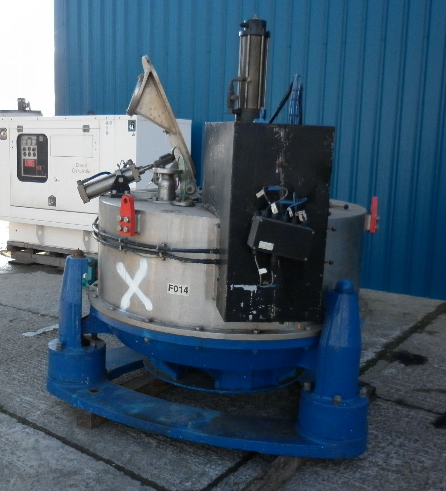  Auto Discharge-Bottom Centrifuge-Basket 1,200 mm (47.2 in) Stainless Steel 316 For Sale - IPP# 706353