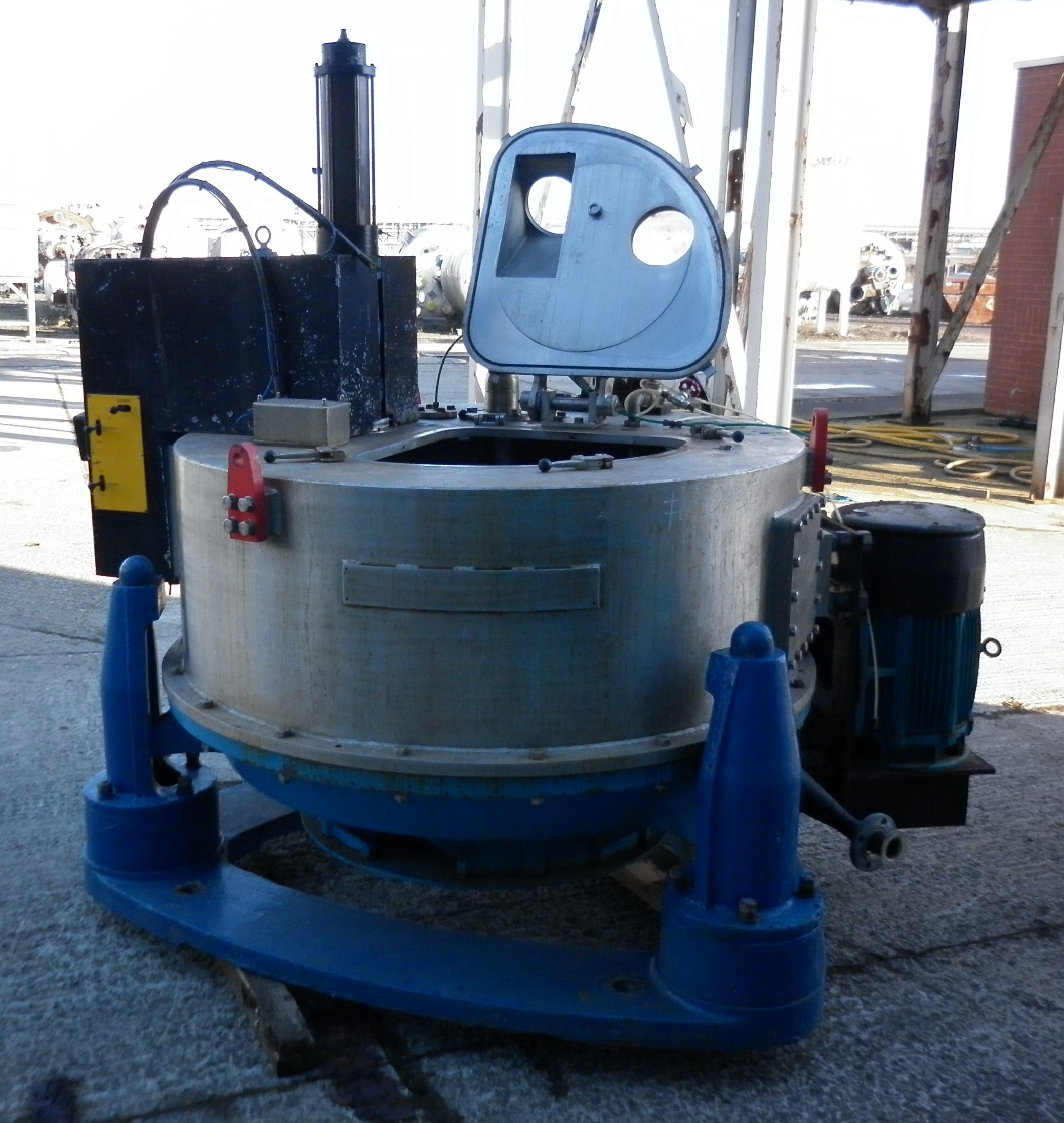  Auto Discharge-Bottom Centrifuge-Basket 1,200 mm (47.2 in) Stainless Steel 316 For Sale - IPP# 706353