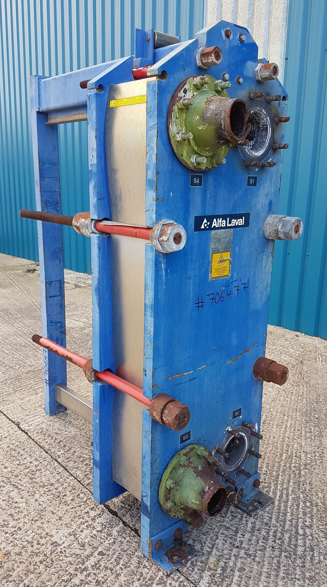  Plate and Frame Heat Exchanger 37.2 m² (400.4 ft²) Titanium For Sale - IPP# 706477