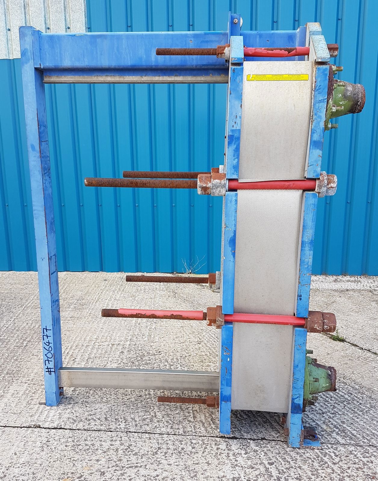  Plate and Frame Heat Exchanger 37.2 m² (400.4 ft²) Titanium For Sale - IPP# 706477