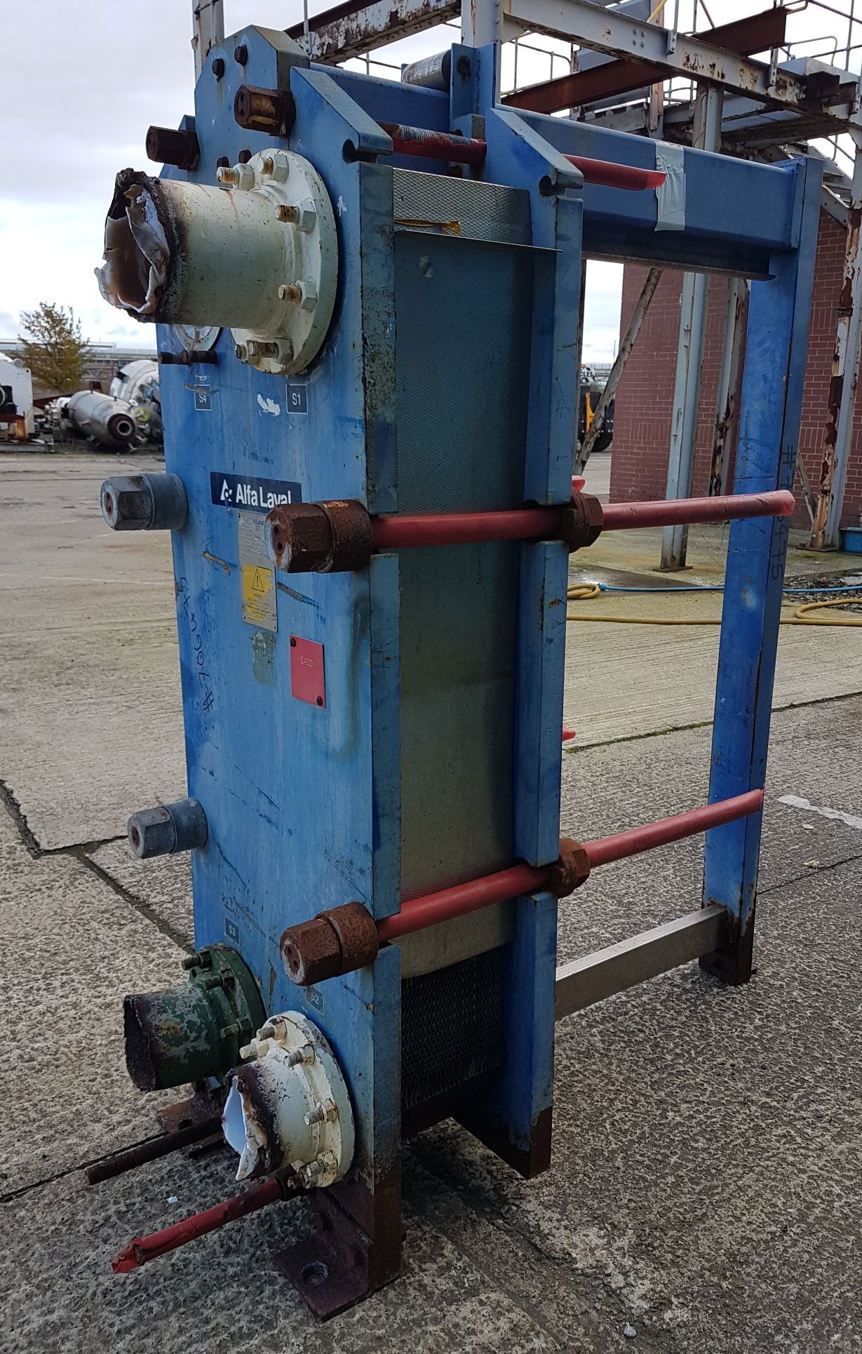 Titanium Alfa Laval M15-MFG8 Plate and Frame Heat Exchanger - IPP# 706475