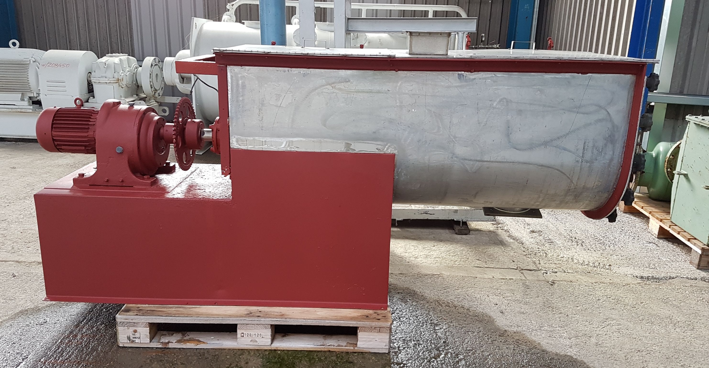  Stainless Steel 321  Mixer-Ribbon & Paddle 0.66 m3 (23.3 ft3) For Sale - IPP# 706481