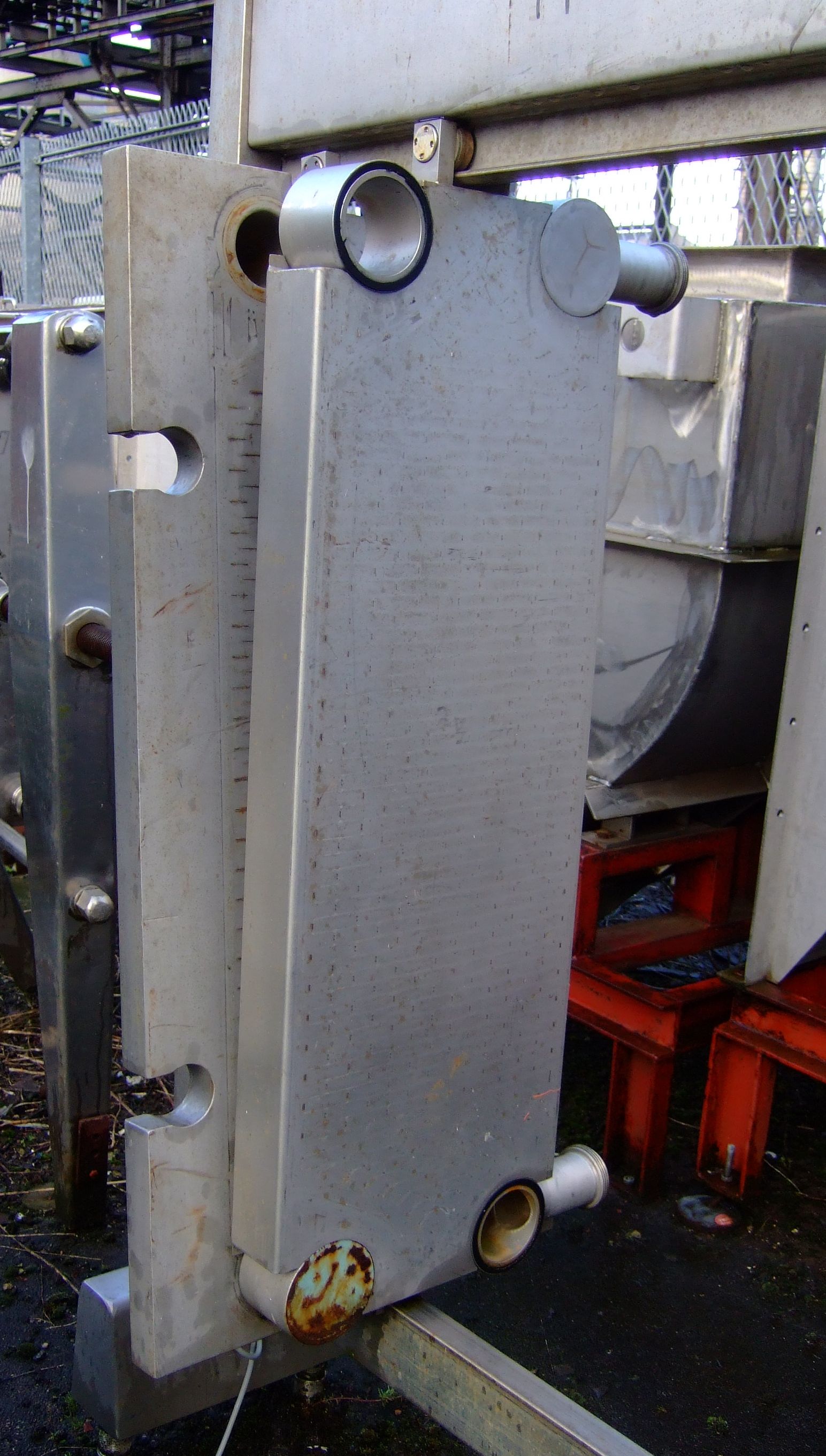  Stainless Steel 304 Plate and Frame Heat Exchanger 39.9 m² (429.5 ft²) For Sale - IPP# 706493