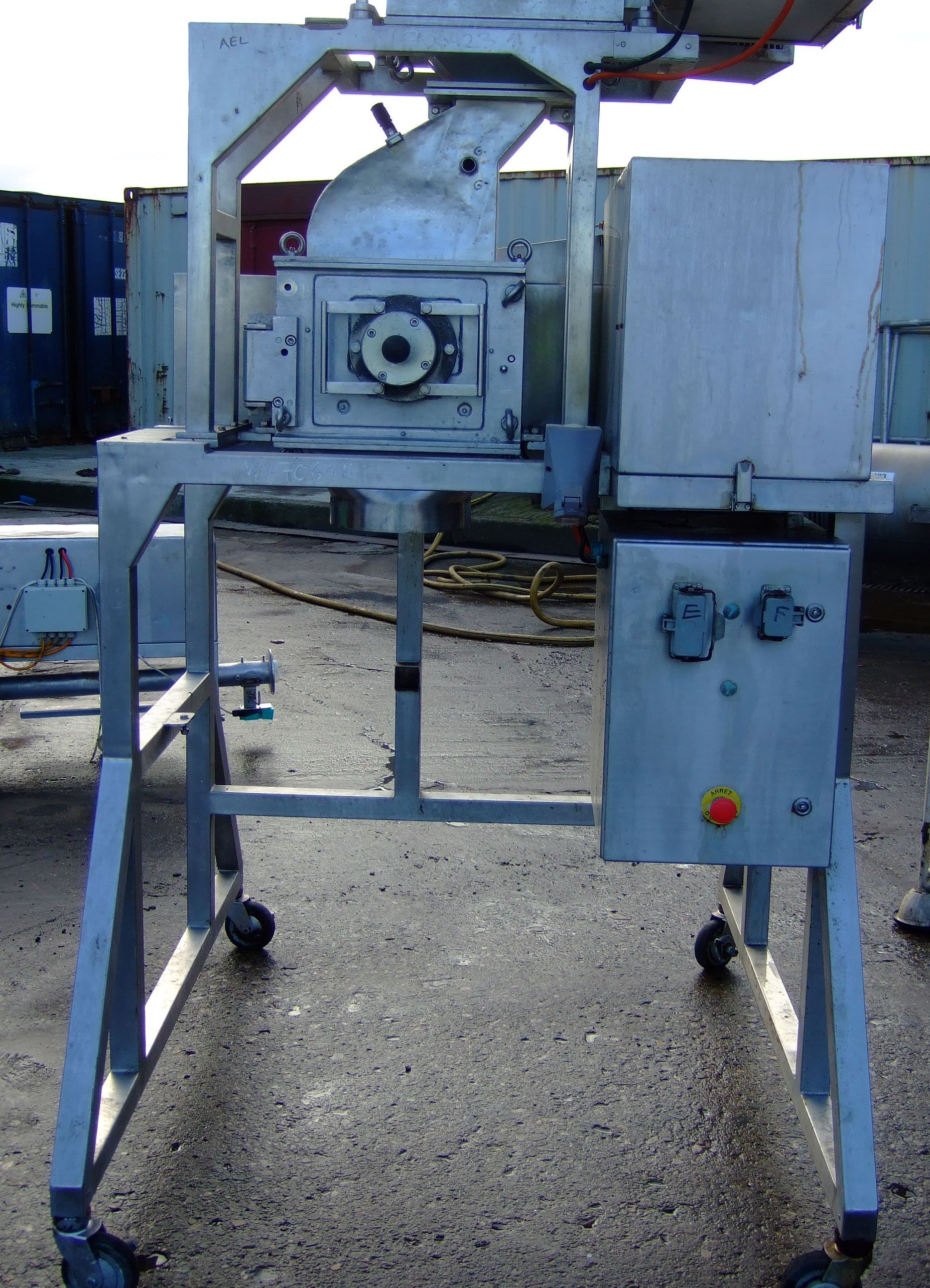  Stainless Steel 321 Granulator/Disintegrator Pulverizer 1 kW (1.34 HP) For Sale - IPP# 706422