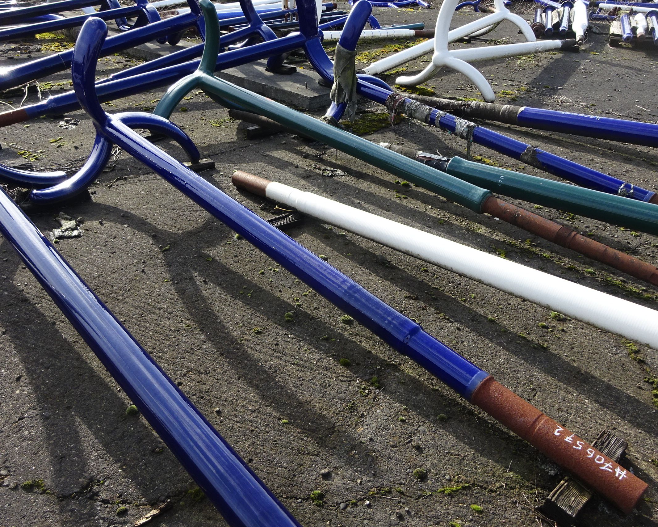 Unused Agitator Glass Lined Parts 4,000 L (1,050 gallons) Glasslined For Sale - IPP# 706572