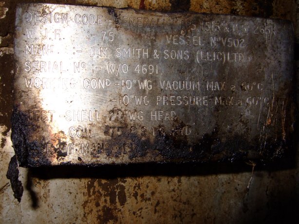 Stainless Steel 316 Clad J.M. Smith & Sons ltd  Tank - IPP# 706577