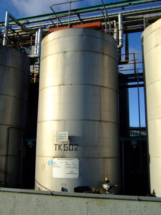 Stainless Steel 316 Clad J.M. Smith & Sons ltd  Tank