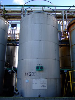 Stainless Steel 316 Clad J.M. Smith & Sons ltd  Tank