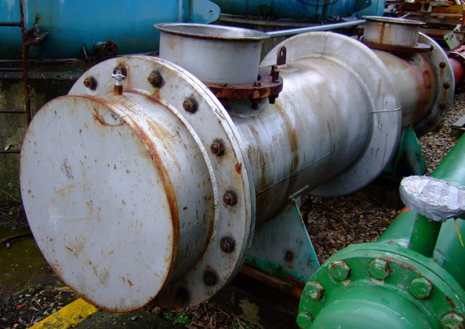  Stainless Steel 316 Shell and Tube Heat Exchanger 24 m² (258.3 ft²) For Sale - IPP# 706597