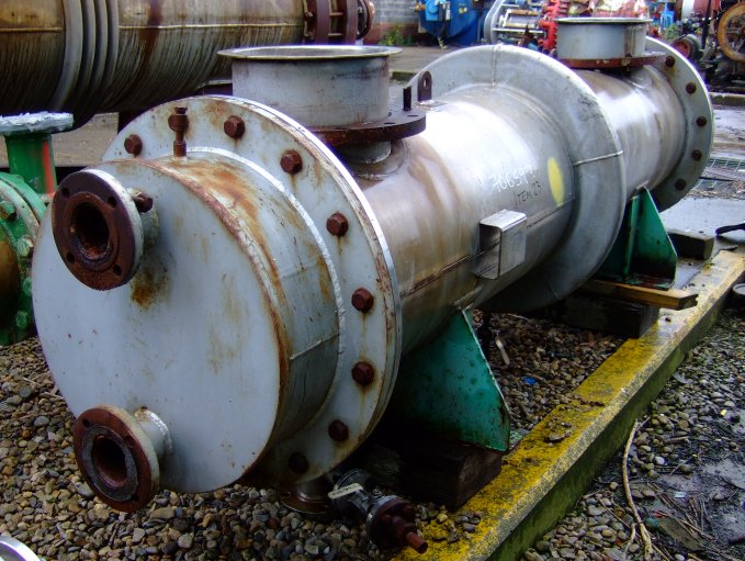  Stainless Steel 316 Shell and Tube Heat Exchanger 24 m² (258.3 ft²) For Sale - IPP# 706597