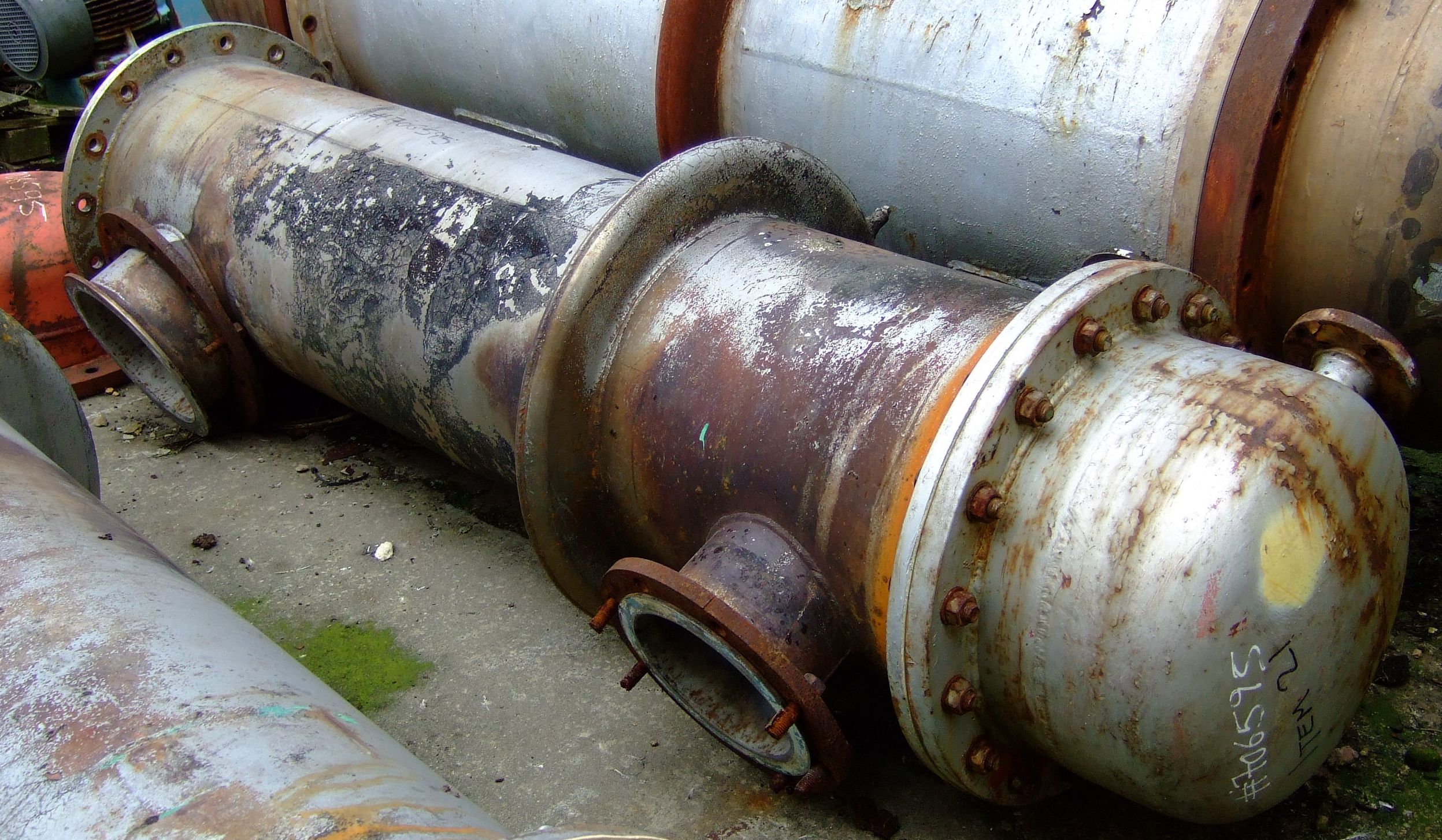  Stainless Steel 316 Shell and Tube Heat Exchanger 10.3 m² (110.9 ft²) For Sale - IPP# 706595