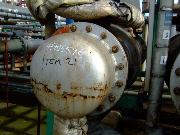  Stainless Steel 316 Shell and Tube Heat Exchanger 10.3 m² (110.9 ft²) For Sale - IPP# 706595