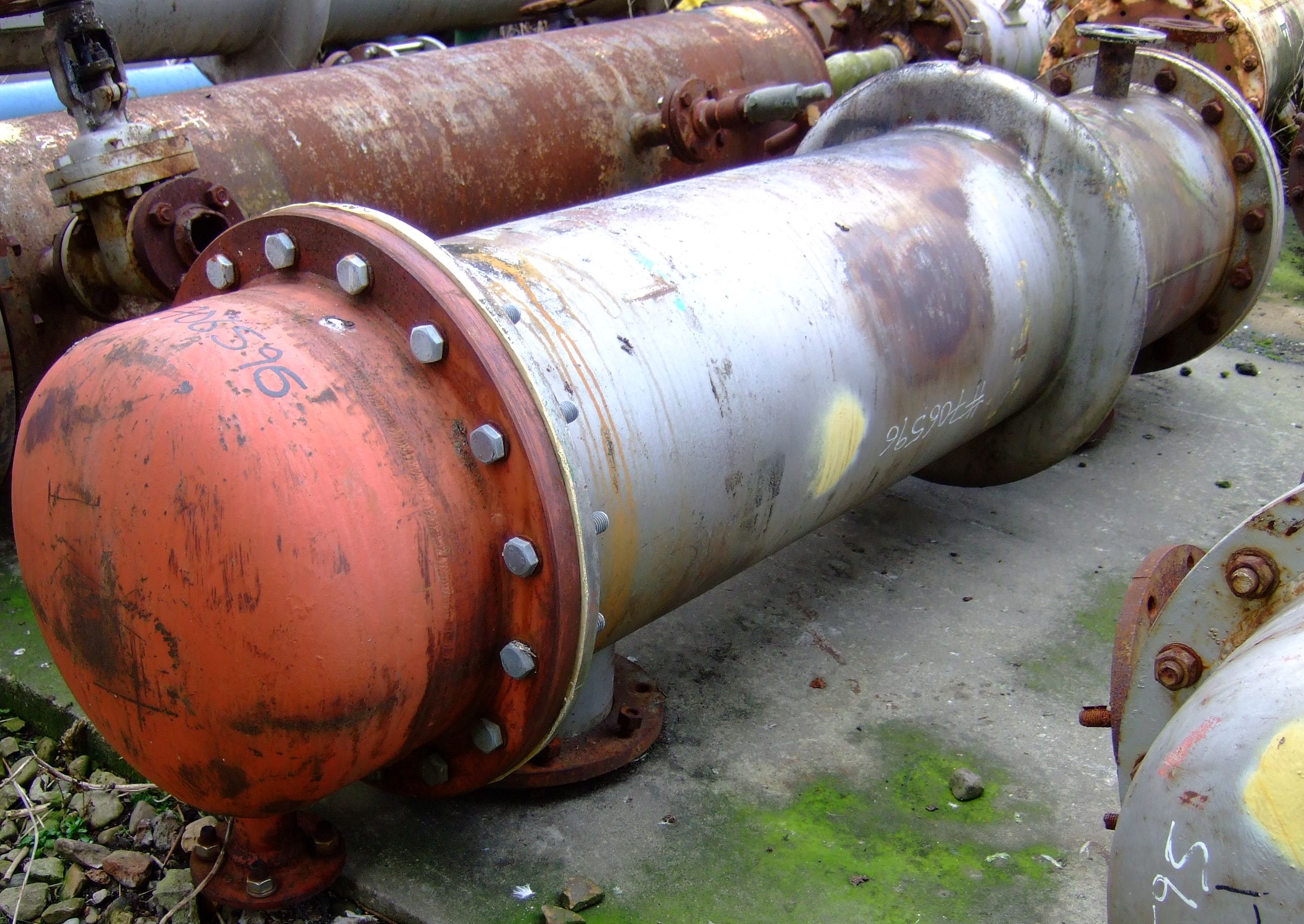  Stainless Steel 316 Shell and Tube Heat Exchanger 10.3 m² (110.9 ft²) For Sale - IPP# 706596