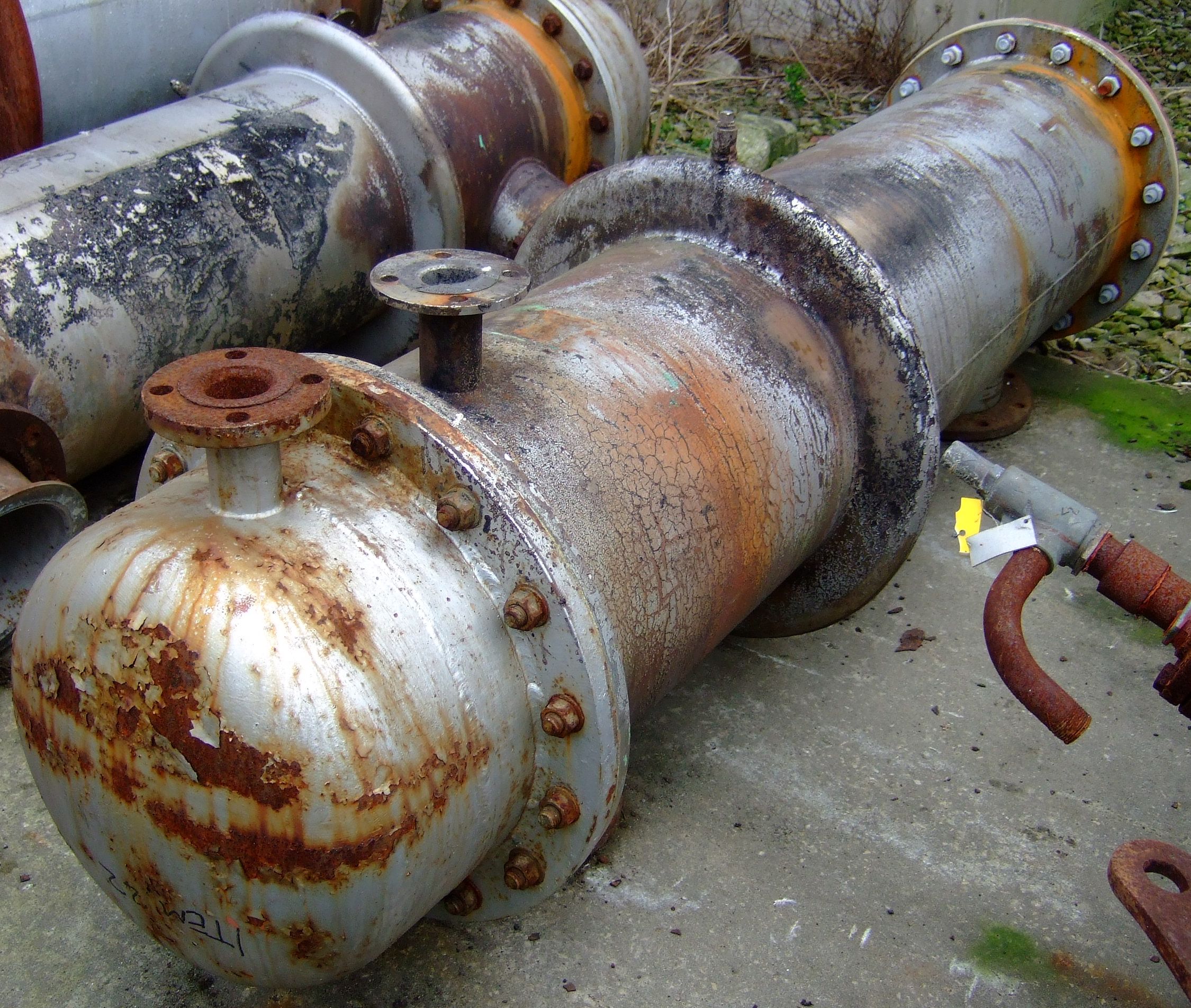  Stainless Steel 316 Shell and Tube Heat Exchanger 10.3 m² (110.9 ft²) For Sale - IPP# 706596