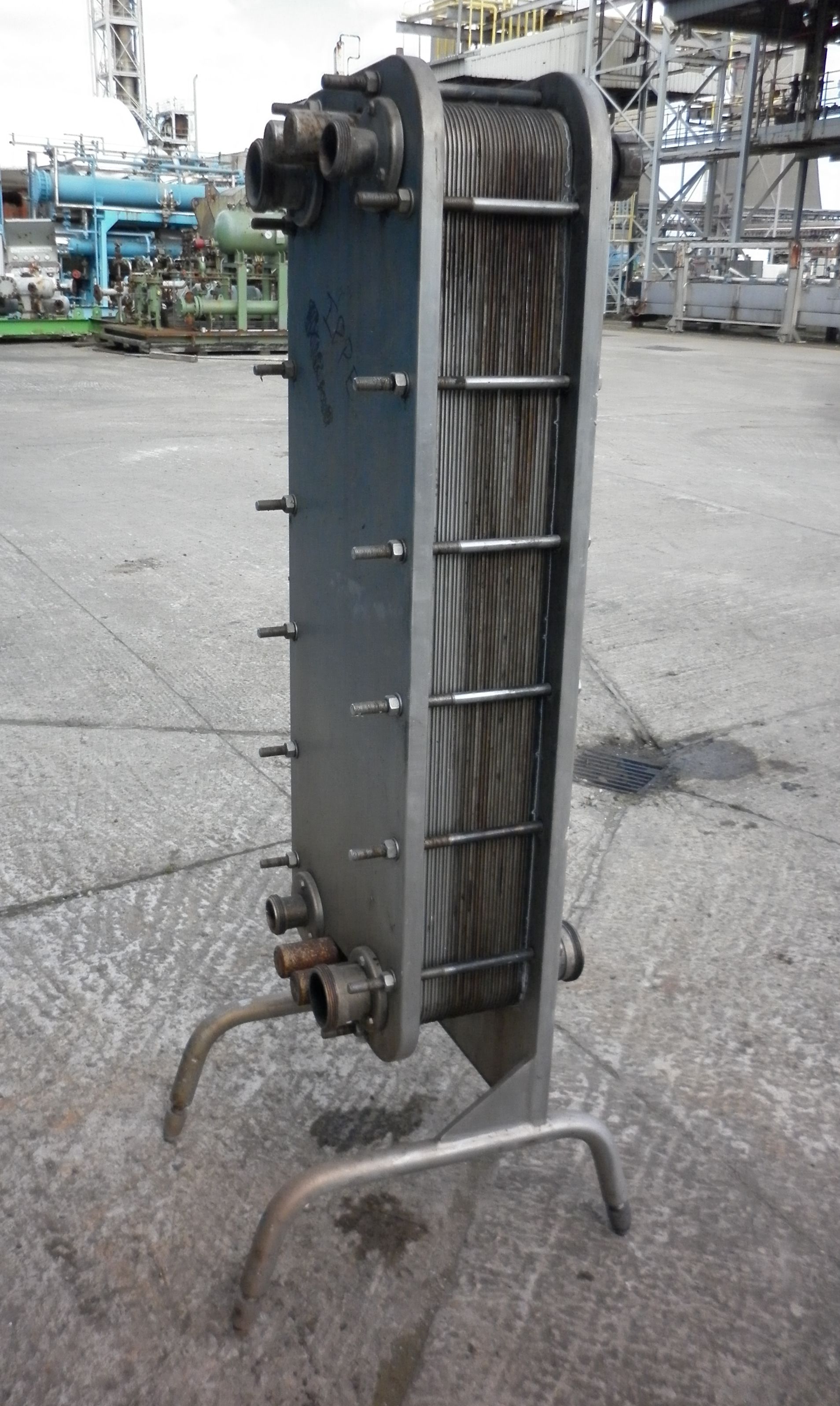  Plate and Frame Heat Exchanger 11.1 m² (119.5 ft²) Stainless Steel 304 For Sale - IPP# 706503