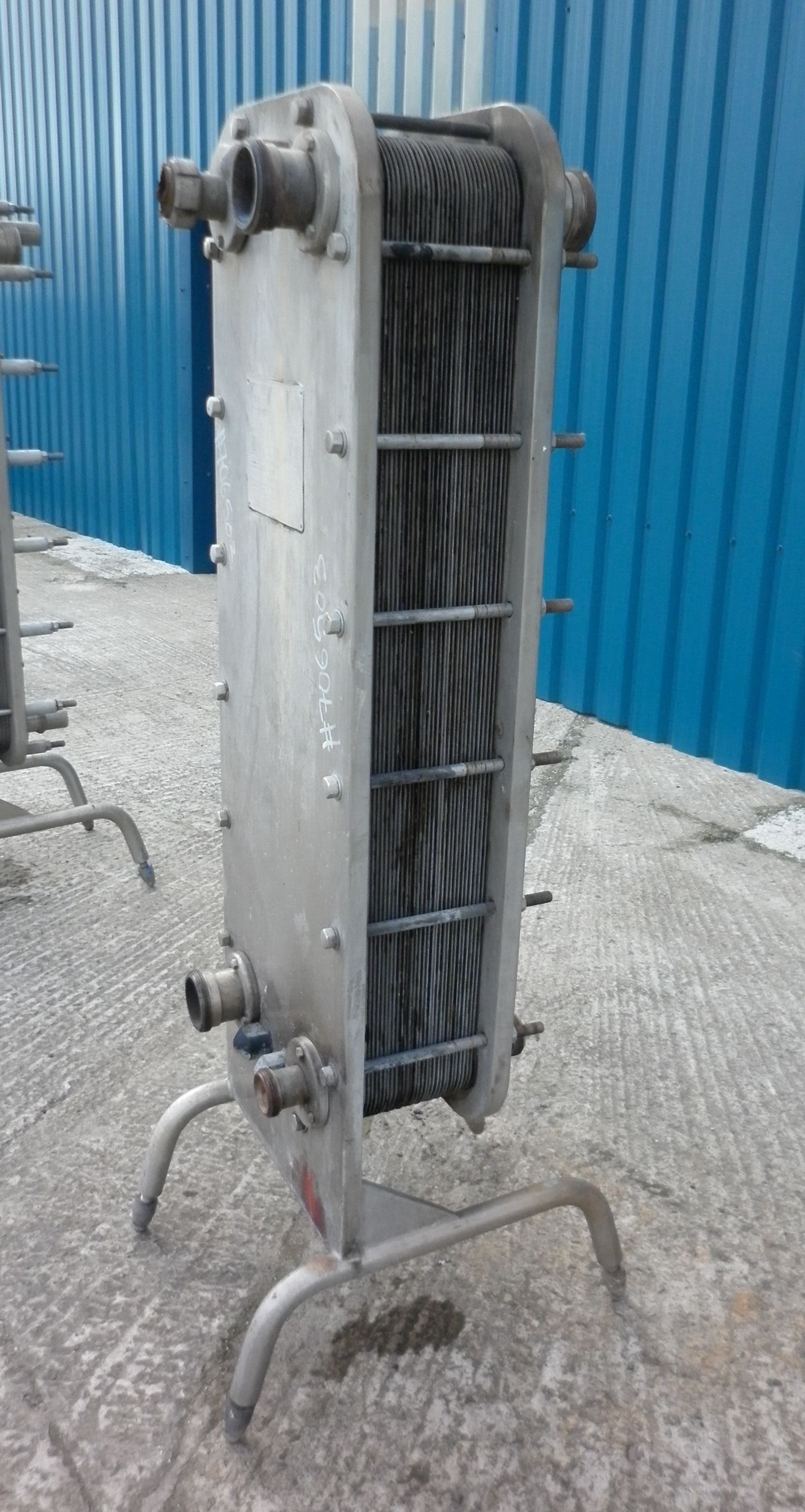 Plate and Frame Heat Exchanger 11.1 m² (119.5 ft²) Stainless Steel 304 For Sale - IPP# 706503