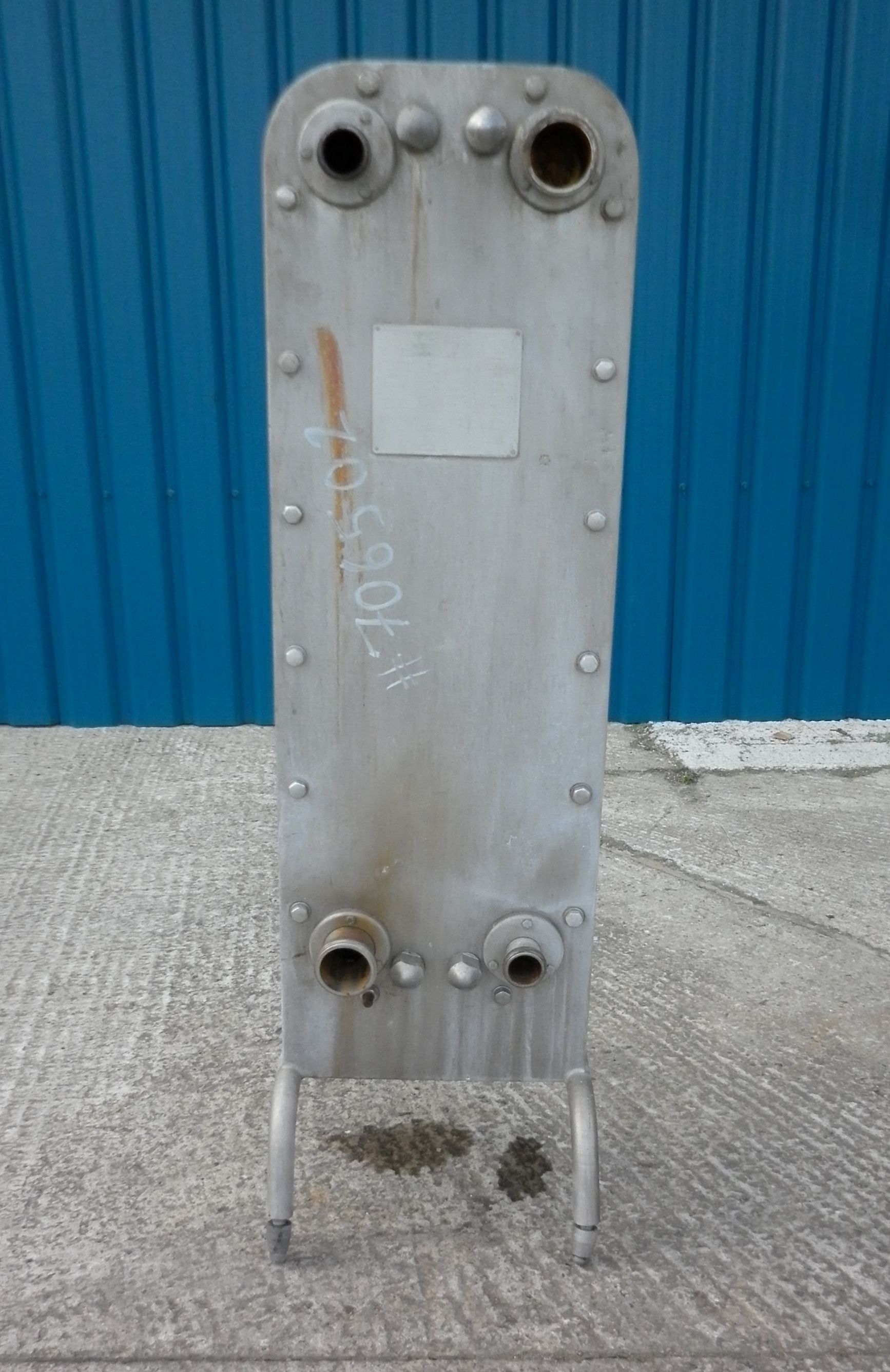  Plate and Frame Heat Exchanger 7 m² (75.3 ft²) Stainless Steel 304 For Sale - IPP# 706502