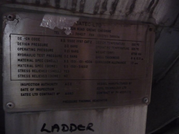 Ansaldo Volund Steam Boiler - IPP# 706522