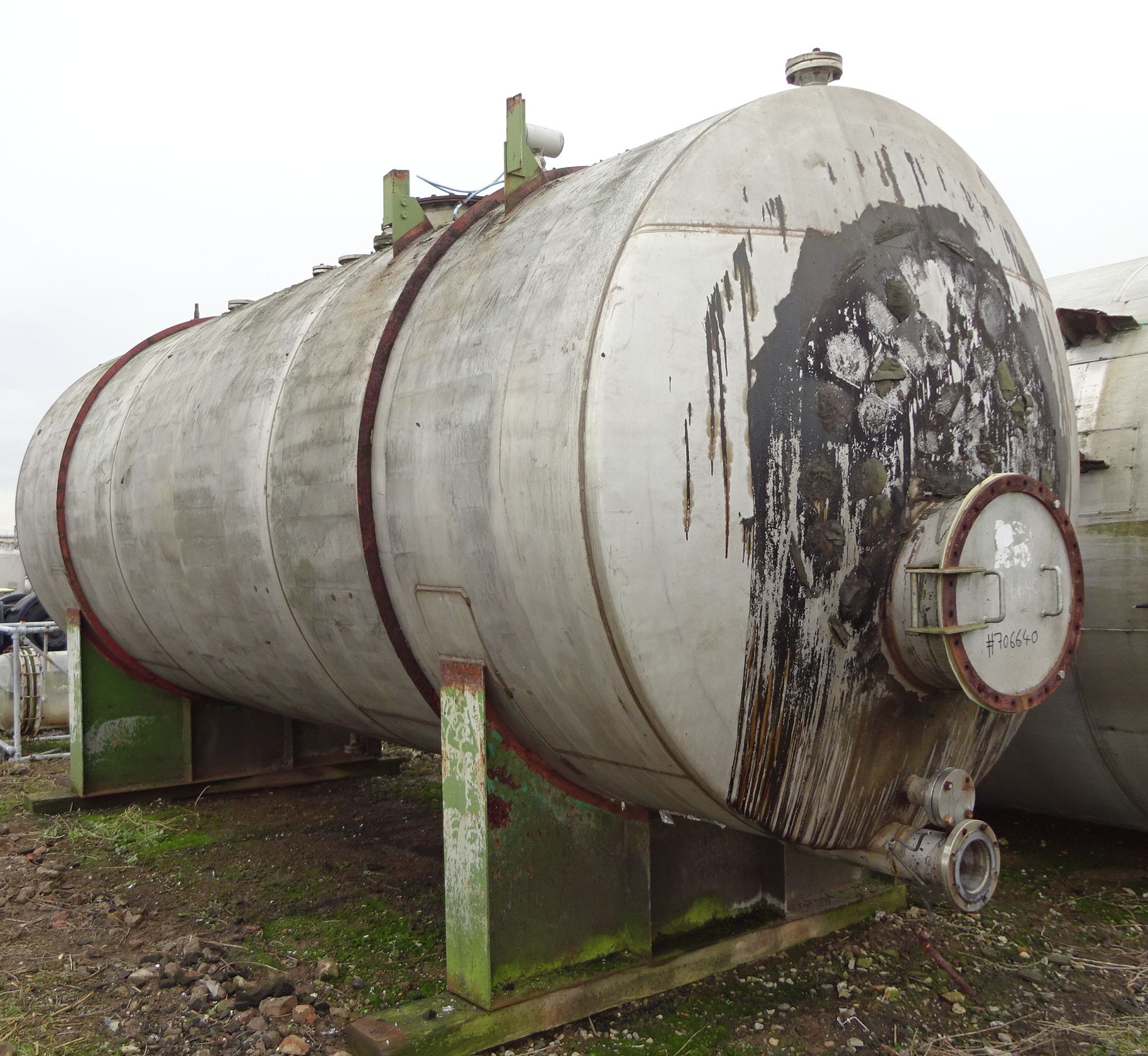 Stainless Steel 304 Horizontal Tank - IPP# 706640