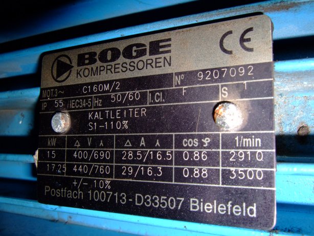  Rotary Compressor 142.7 m3/h (84 CFM)  For Sale - IPP# 706662