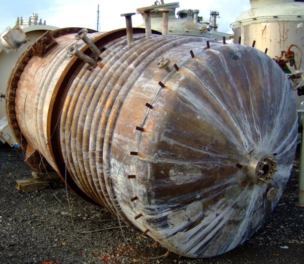  Stainless Steel 316 Batch-Type Agitated Reactor 10,526 L (2,781 gallons) For Sale - IPP# 706613