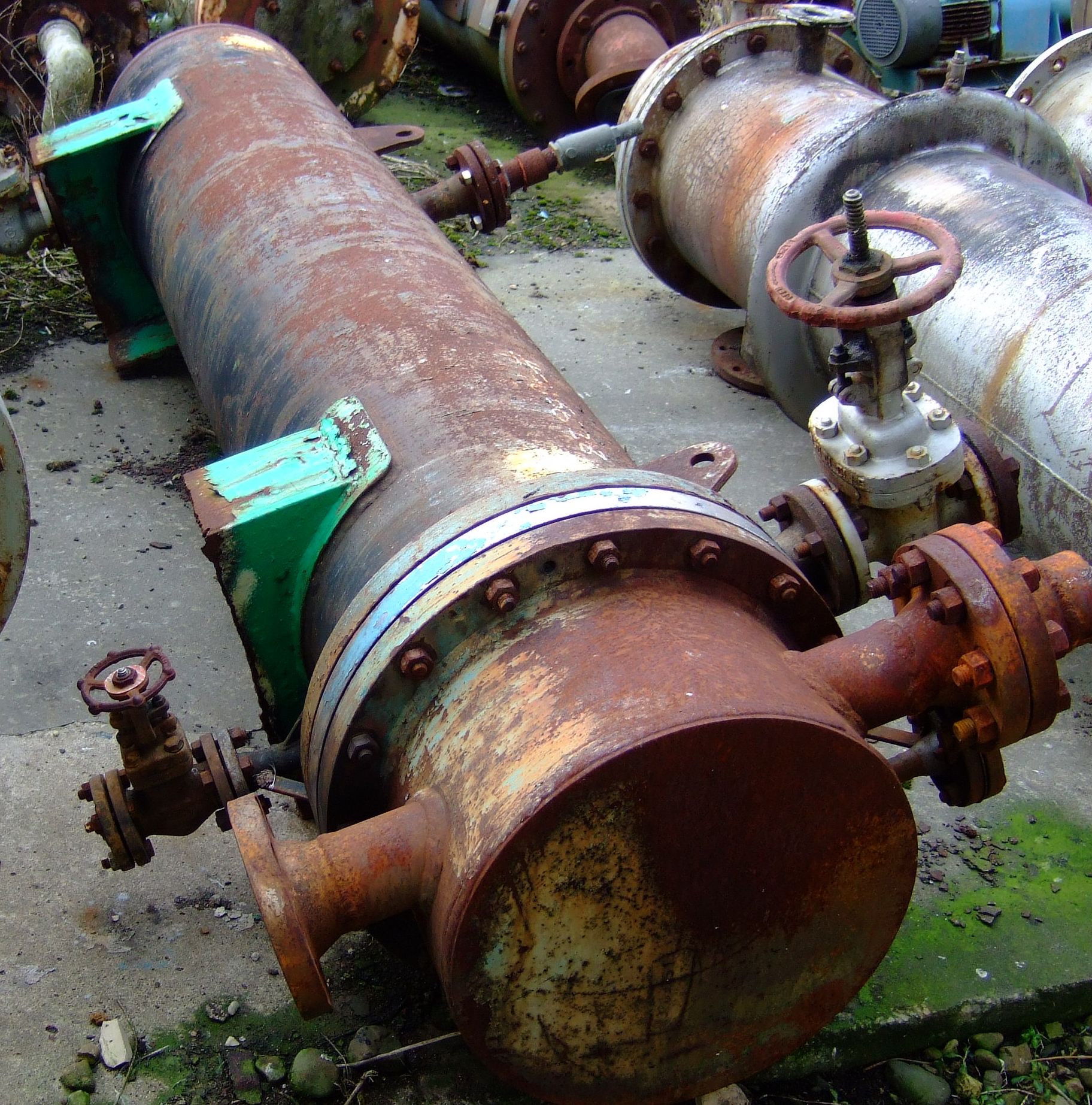  Stainless Steel 304 Shell and Tube Heat Exchanger 9.6 m² (103.3 ft²) For Sale - IPP# 706628