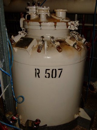 Glasslined Pfaudler-Balfour Tank