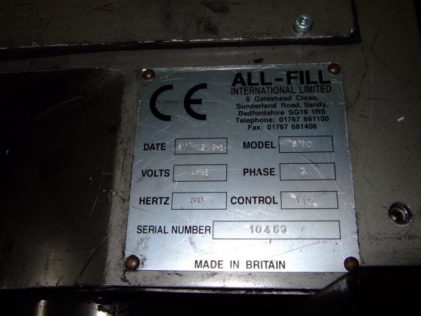 Stainless Steel 304 Allfill series 10 Filling Packaging - IPP# 706701