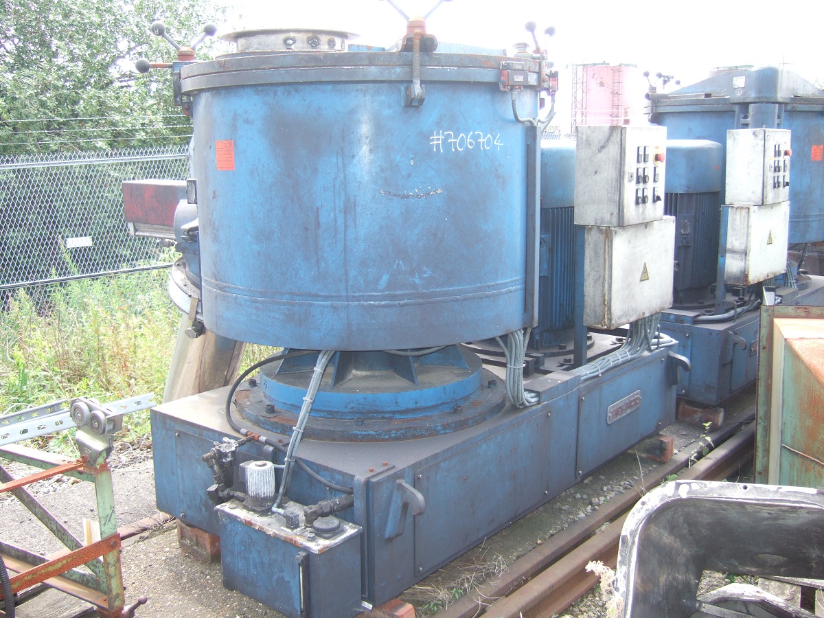 Stainless Steel 304  Mixer-Intensive 750 L (198.1 gallons) For Sale - IPP# 706704