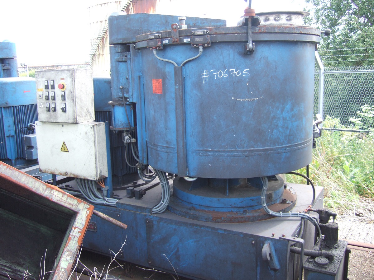  Stainless Steel 304  Mixer-Intensive 750 L (198.1 gallons) For Sale - IPP# 706705