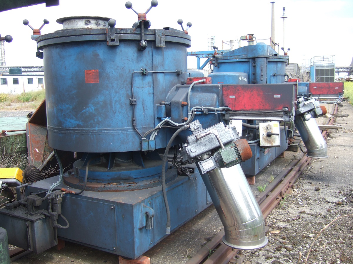  Stainless Steel 304  Mixer-Intensive 750 L (198.1 gallons) For Sale - IPP# 706705