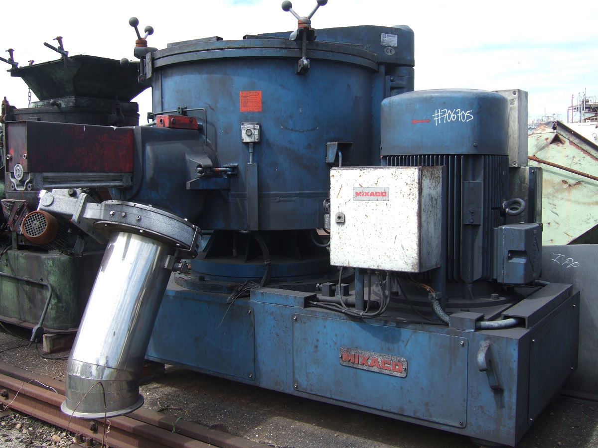  Stainless Steel 304  Mixer-Intensive 750 L (198.1 gallons) For Sale - IPP# 706705