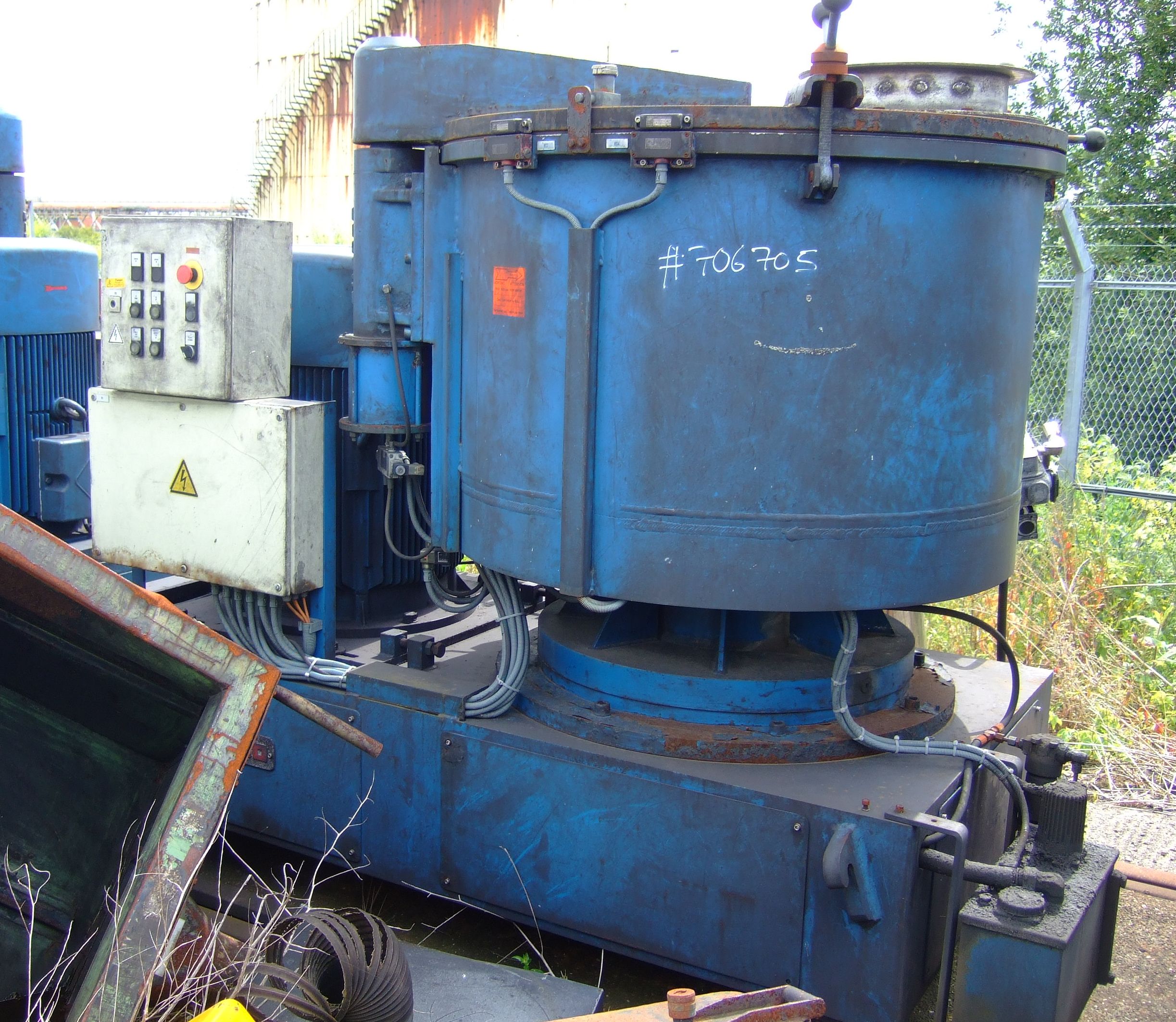  Stainless Steel 304  Mixer-Intensive 750 L (198.1 gallons) For Sale - IPP# 706705