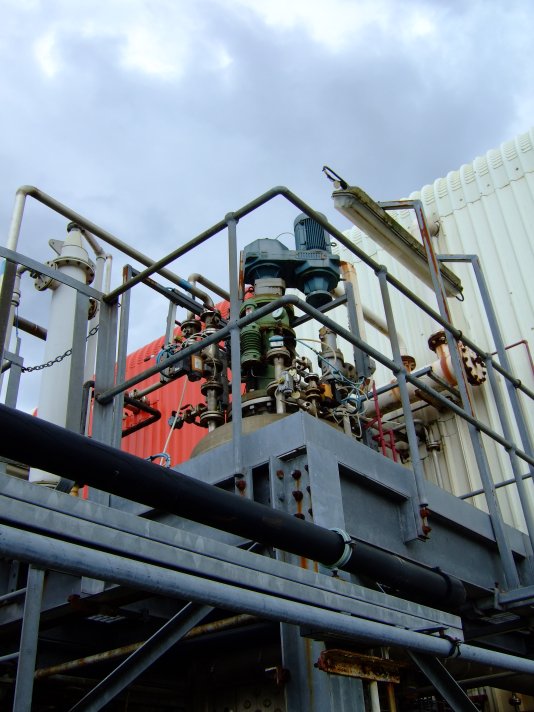 Stainless Steel 316 Clad Gjettermann & Nielsen Batch-Type Agitated Reactor - IPP# 706715
