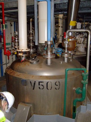 Stainless Steel 316 JENS OLSEN Batch-Type Agitated Reactor