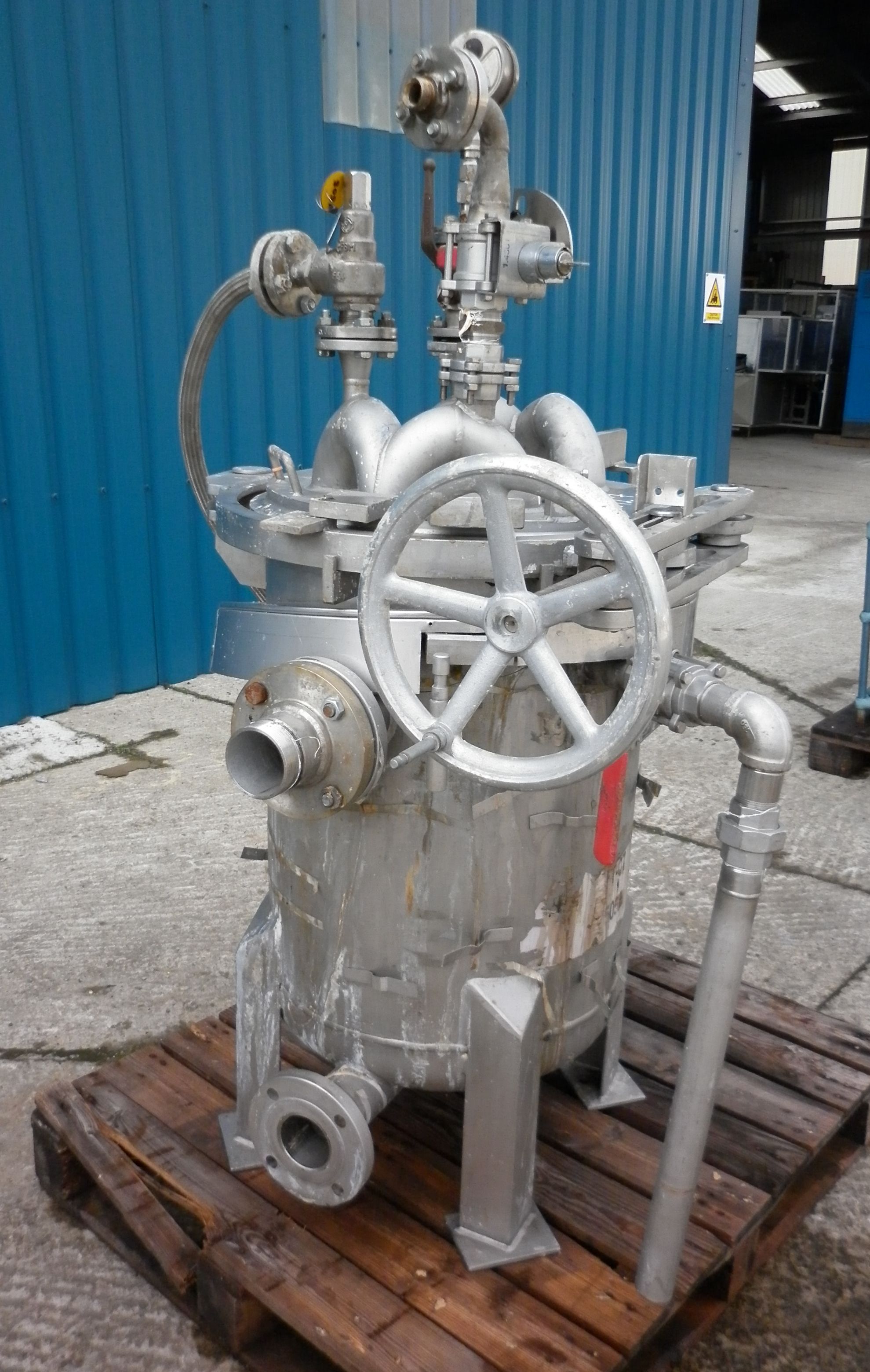 Stainless Steel 316 Hayward filter-Technik VMDE-6402-AC10-020AIX-11SEN-M Pressure Leaf Filter - IPP# 706727