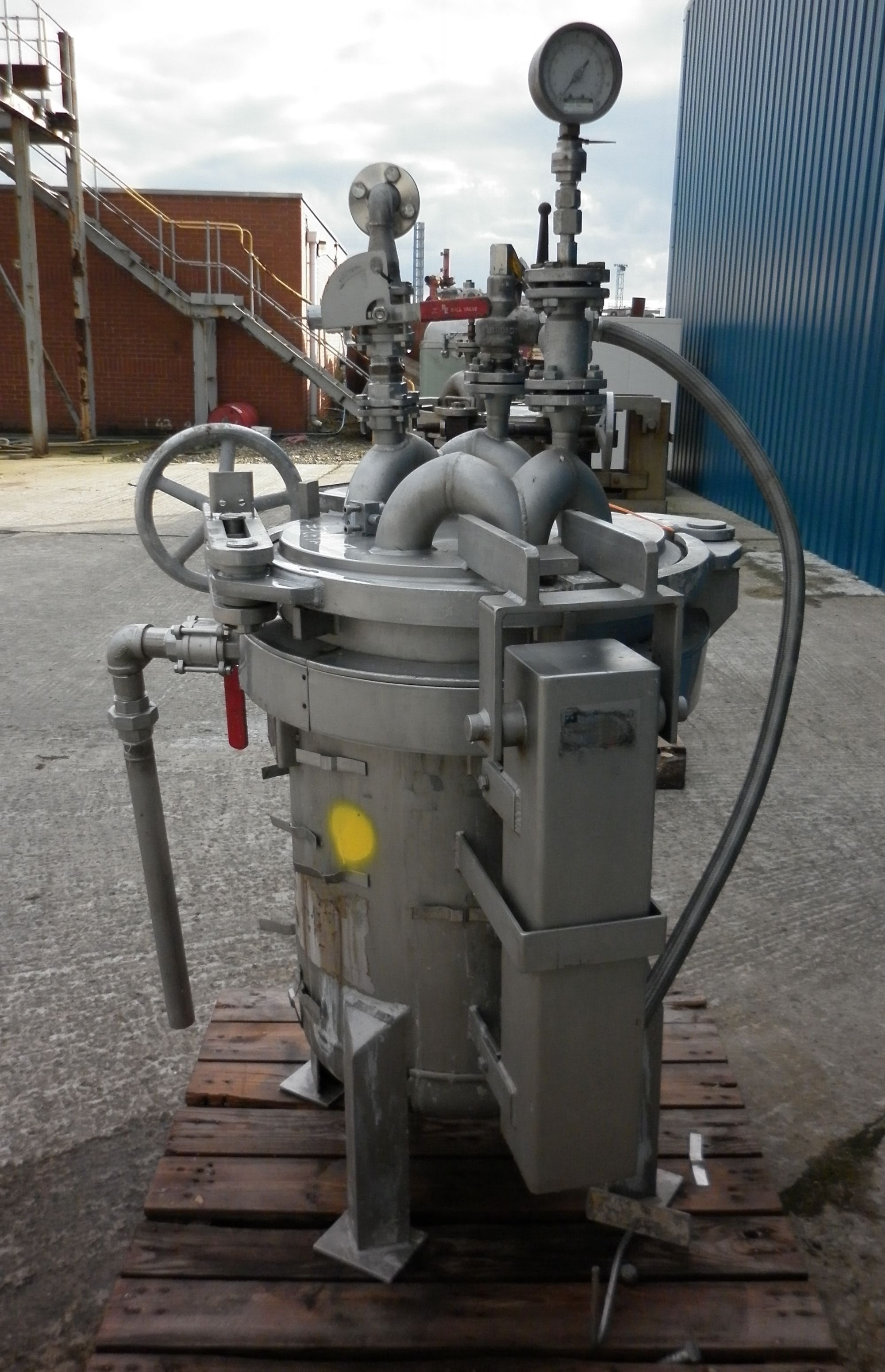 Stainless Steel 316 Hayward filter-Technik VMDE-6402-AC10-020AIX-11SEN-M Pressure Leaf Filter - IPP# 706727