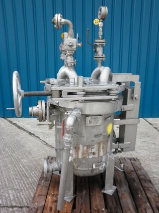 Stainless Steel 316 Hayward filter-Technik VMDE-6402-AC10-020AIX-11SEN-M Pressure Leaf Filter