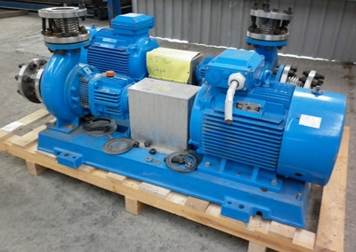 Carbon Steel Ensival-Moret EMTECH 100-200E Centrifugal Pump - IPP# 706853