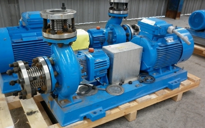 Carbon Steel Ensival-Moret EMTECH 100-200E Centrifugal Pump - IPP# 706853