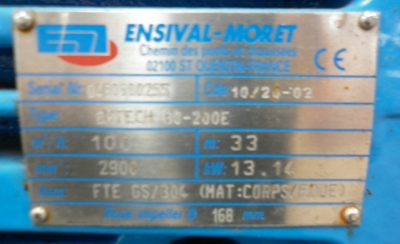 Unused Cast Iron Centrifugal Pump 100 m3/h (440.3 GPM) For Sale - IPP# 706850
